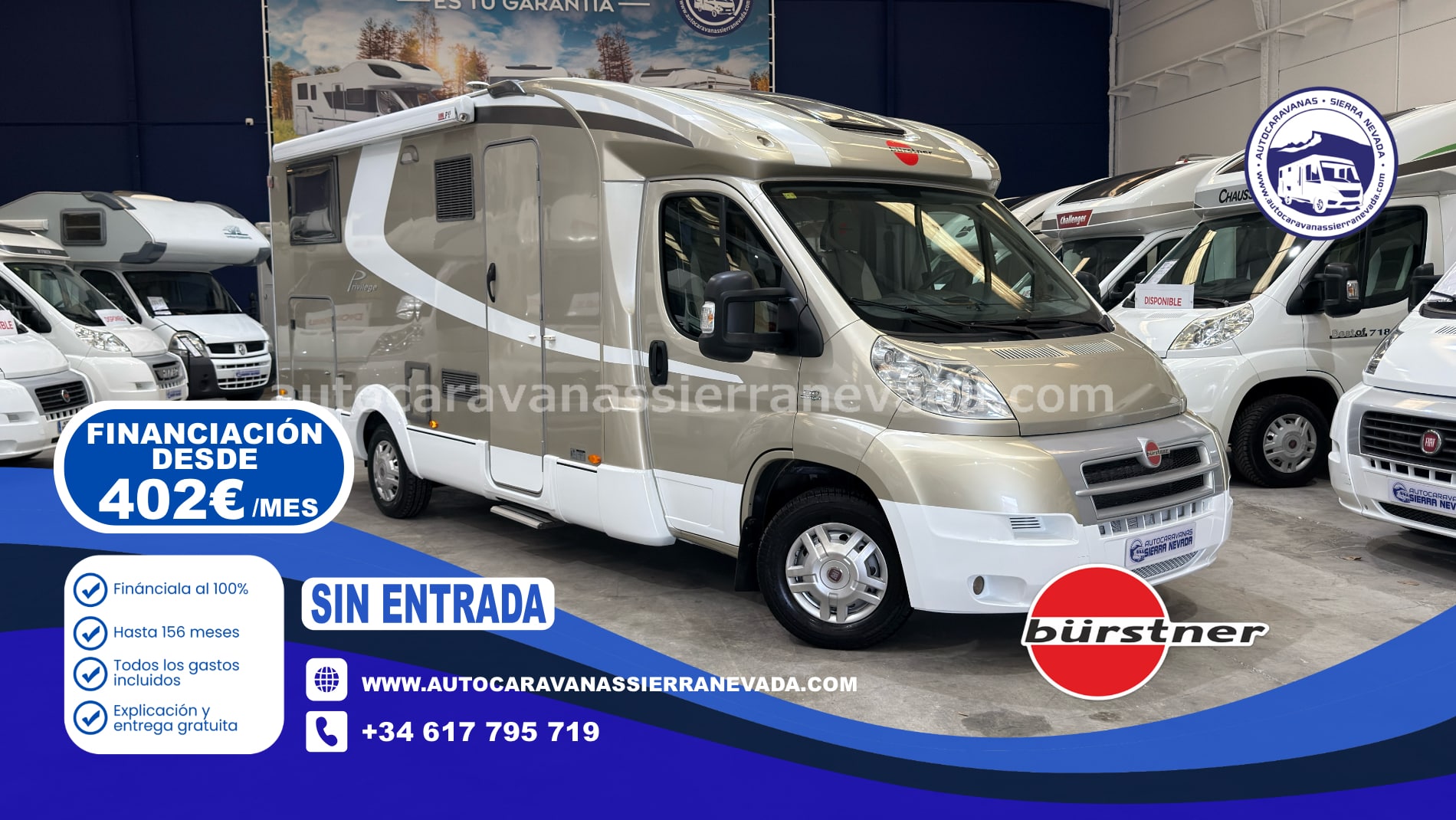 BURSTNER PRIVILEGE T694 V25/109