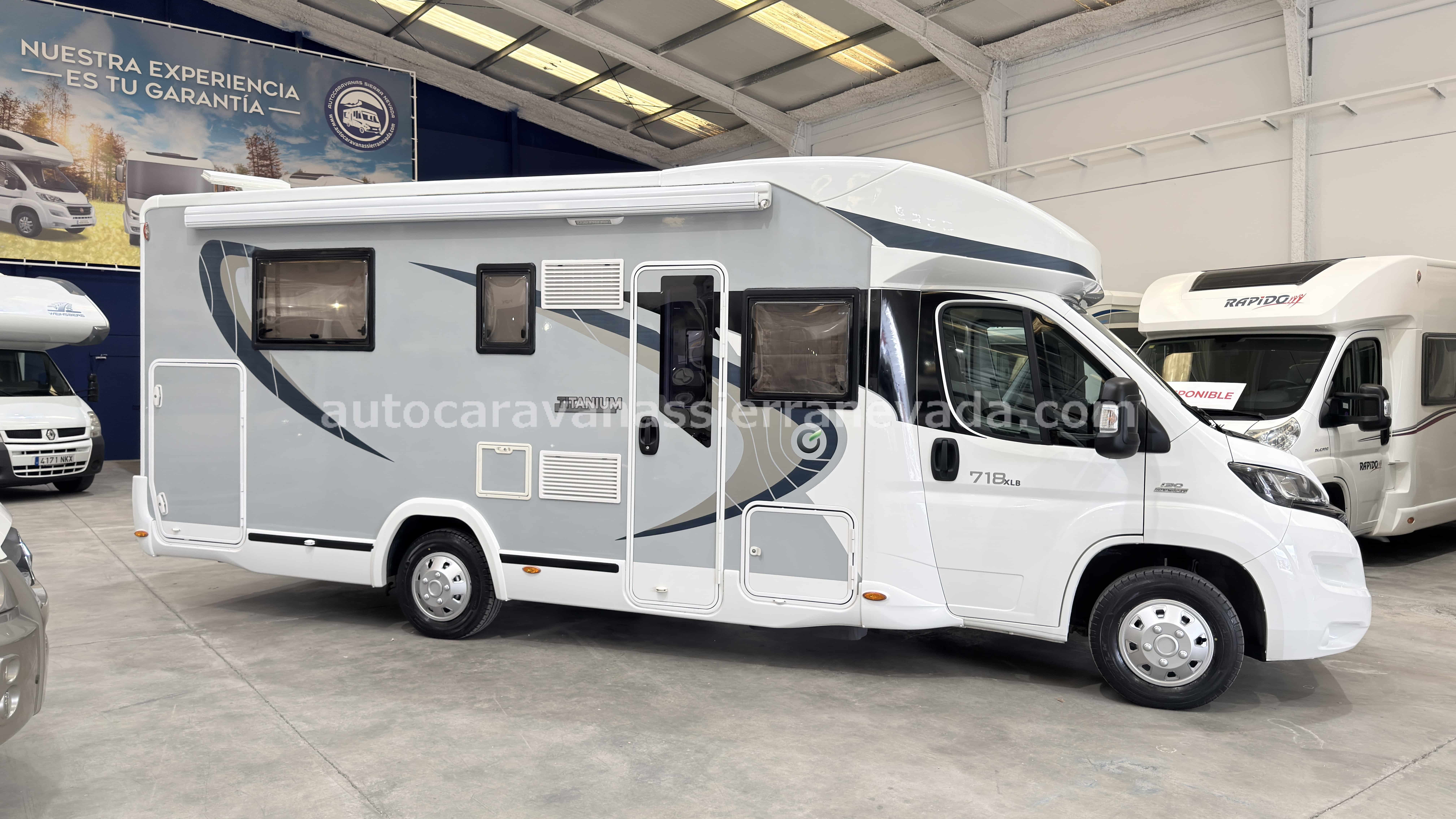 CHAUSSON TITANIUM 718 XLB E26/13 - autocaravana de segunda mano
