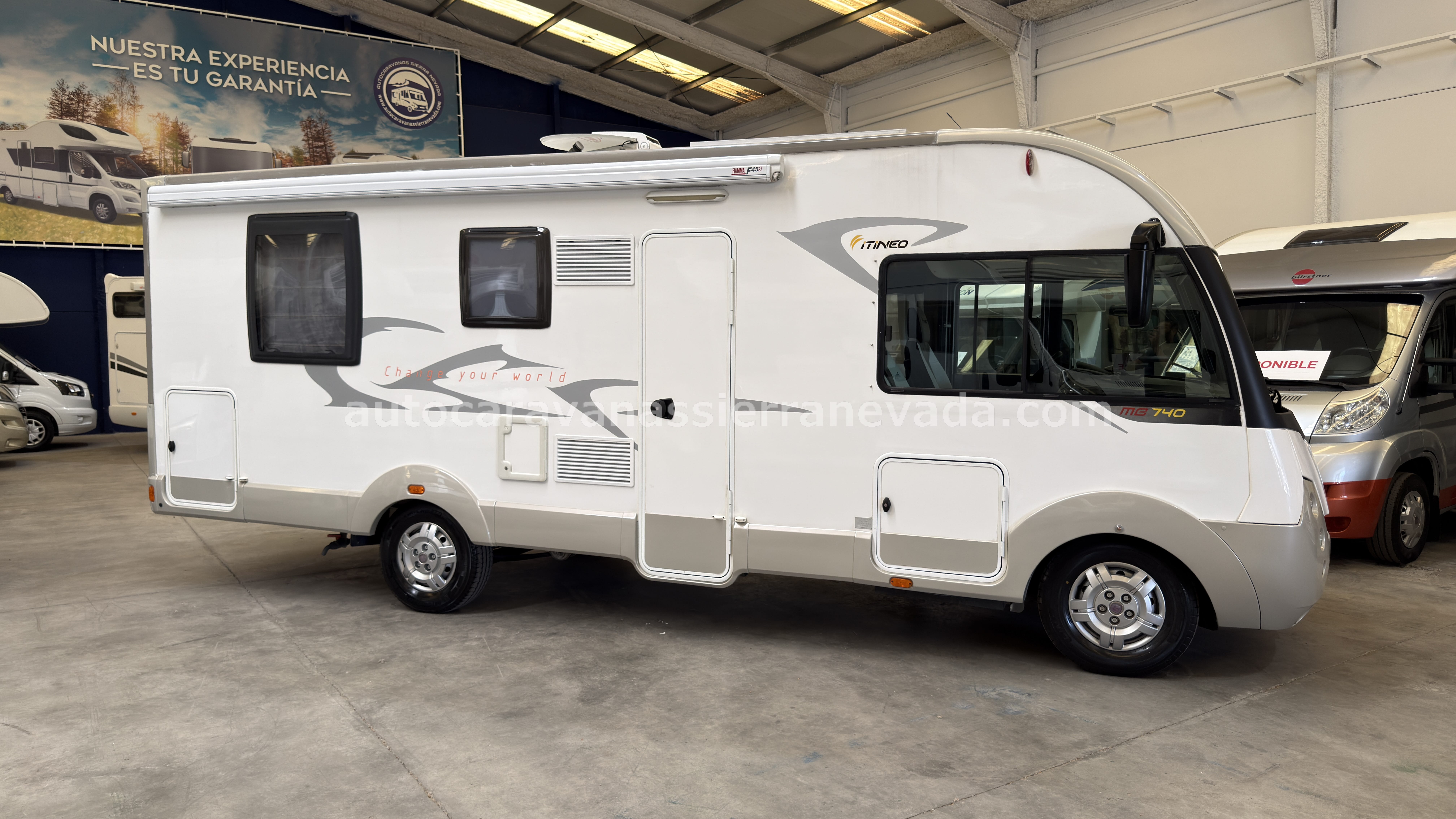 ITINEO MB740 E26/30 - autocaravana de segunda mano
