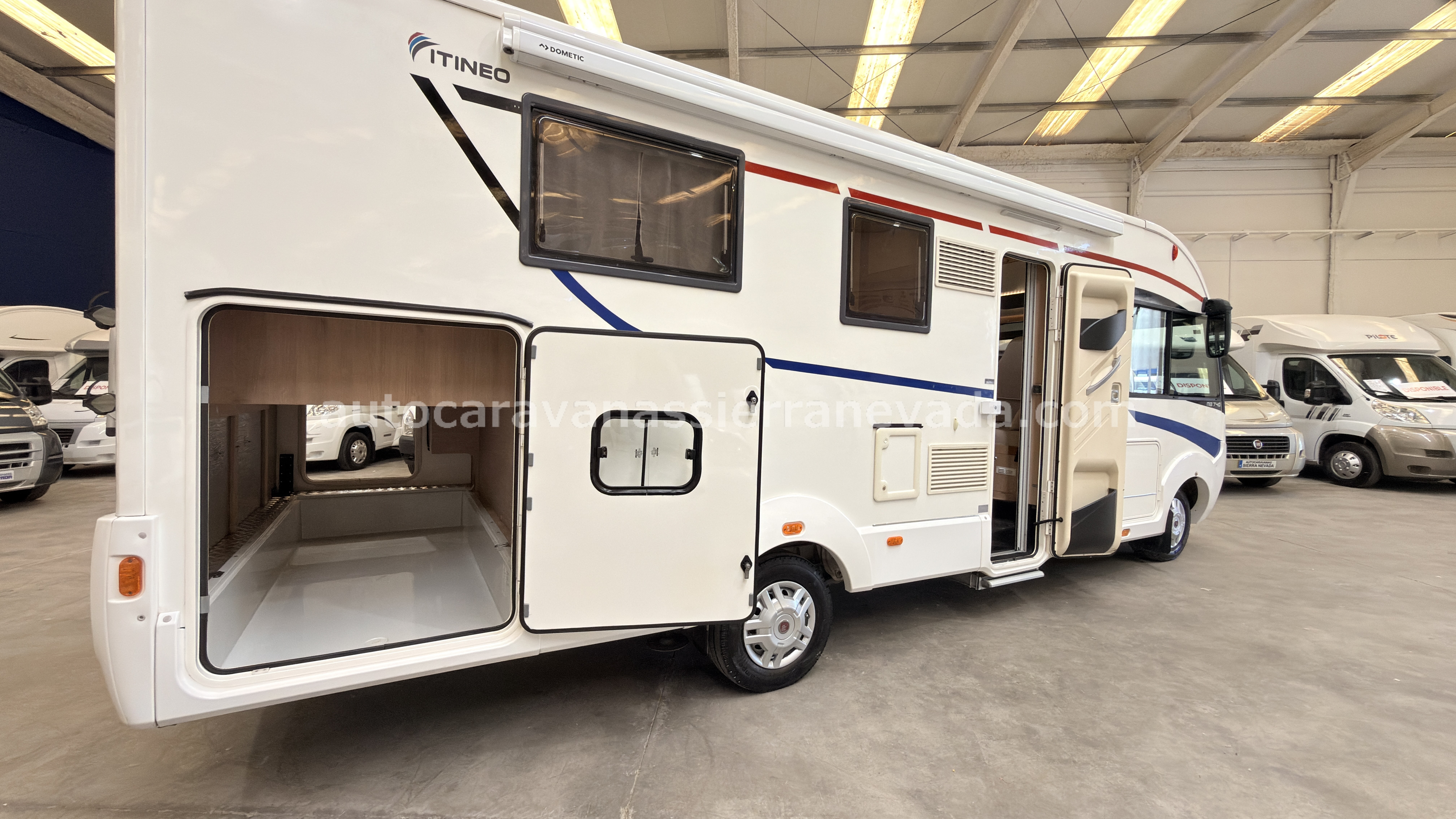 ITINEO MB740 E26/61 - autocaravana de segunda mano