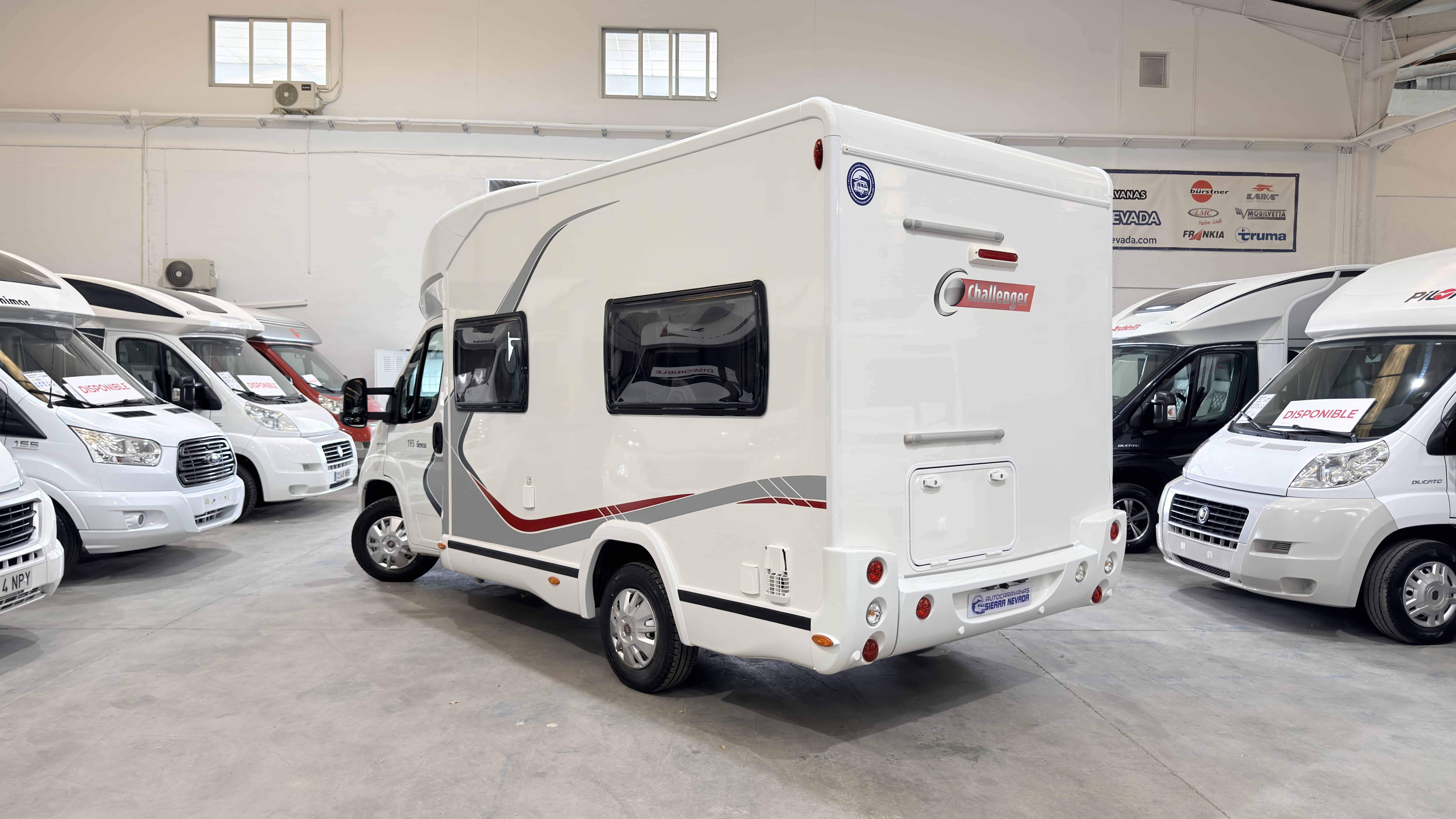 CHALLENGER GENESIS 195 753930 - autocaravana de segunda mano