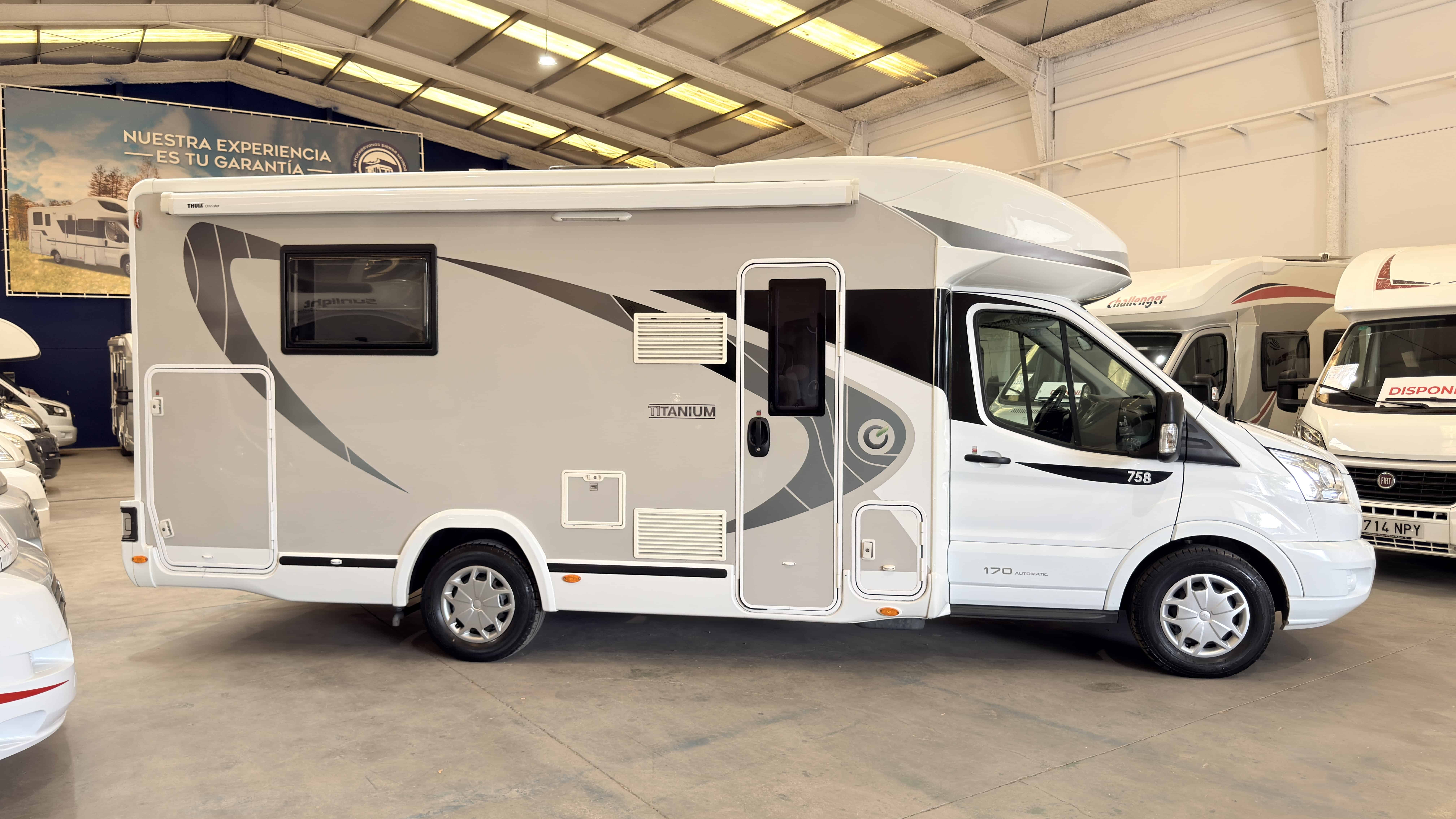 CHAUSSON TITANIUM 758 755430 - autocaravana de segunda mano