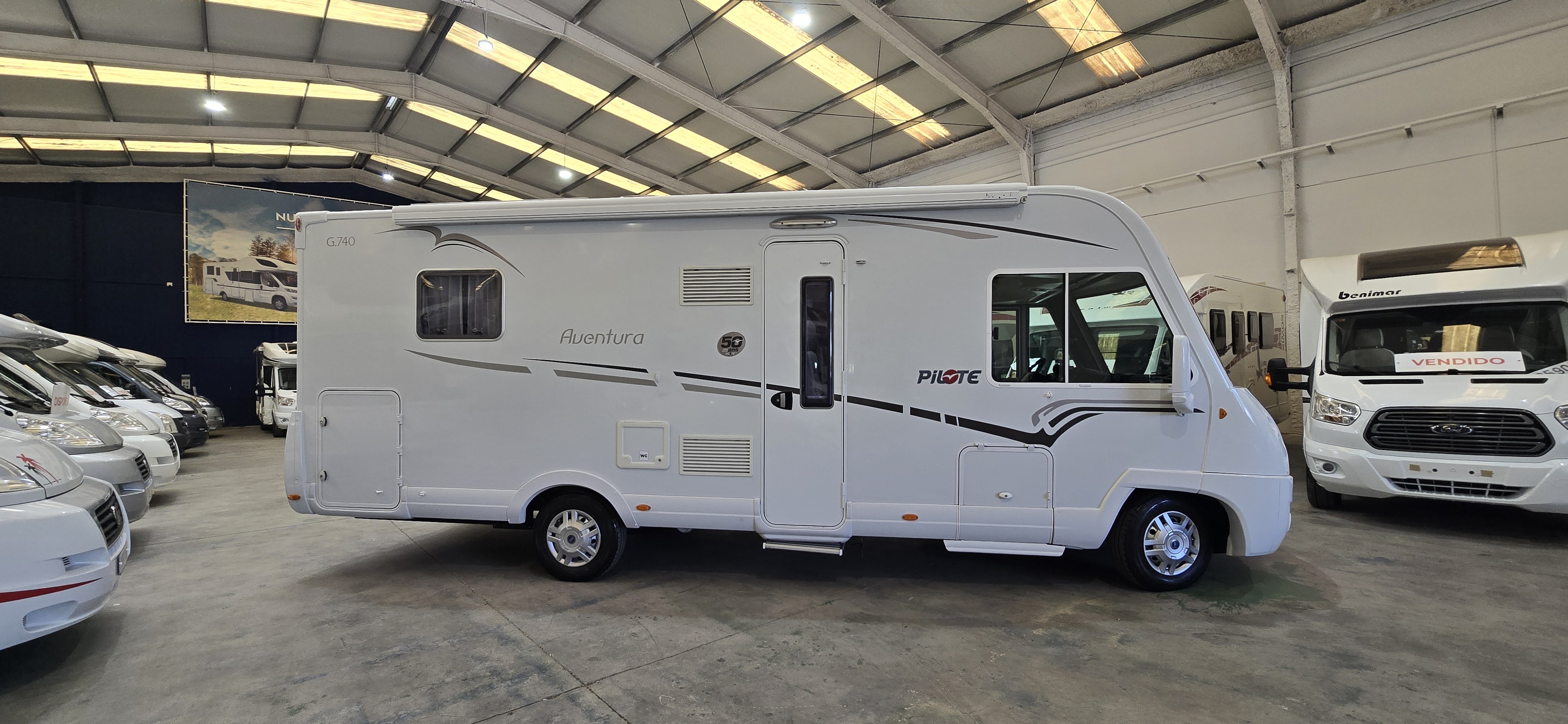 PILOTE AVENTURA G740 755830 - autocaravana de segunda mano