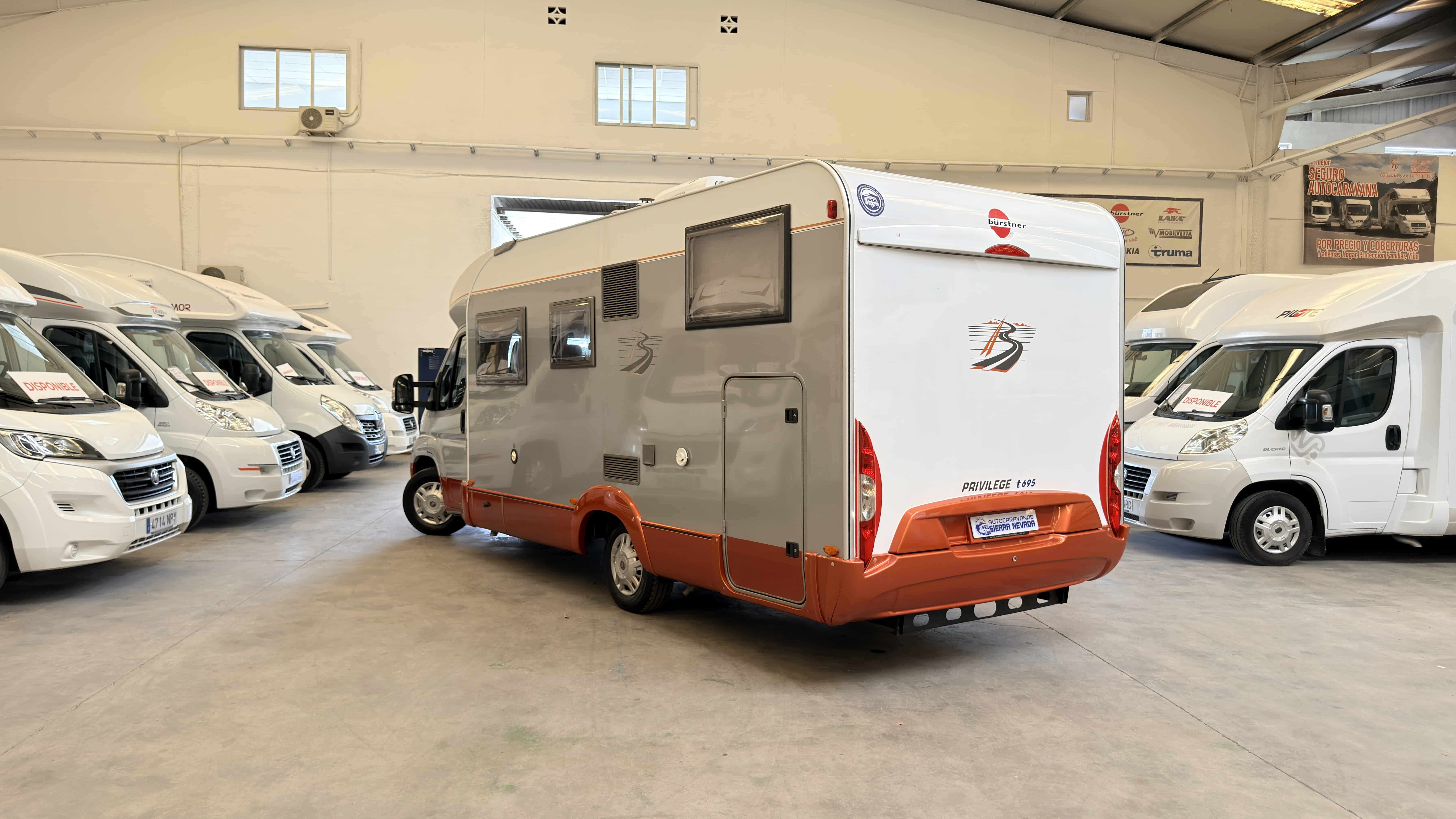 BURSTNER PRIVILEGE T695 755530 - autocaravana de segunda mano