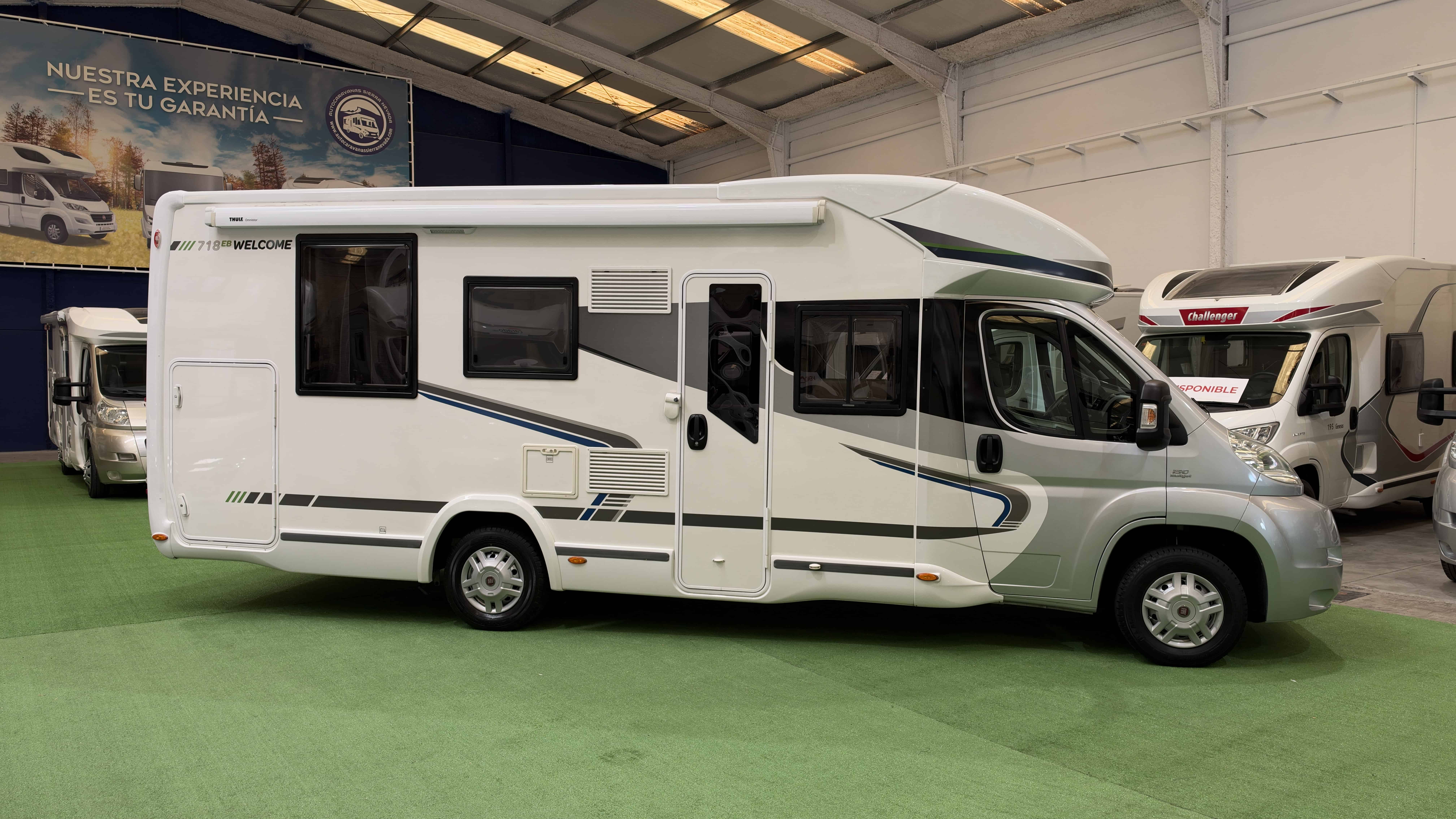 CHAUSSON WELCOME 718EB REF. 757930 - autocaravana de segunda mano